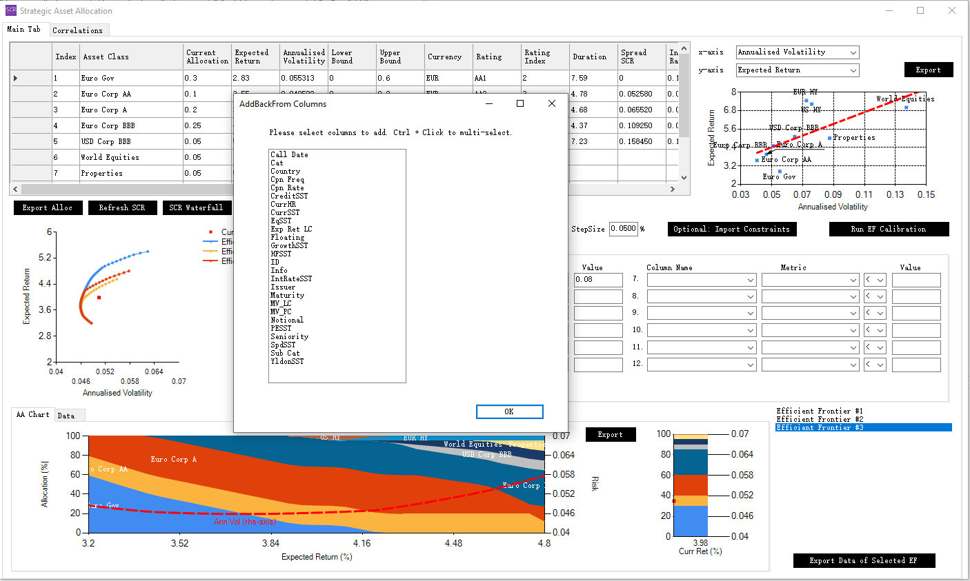 Pull SST Columns